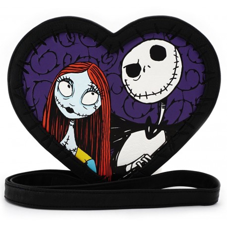 Bolso Loungefly Jack y Sally Pesadilla Antes de Navidad Corazón