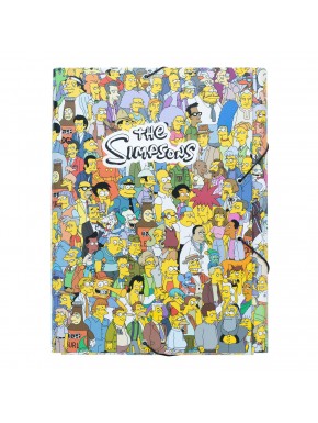 Carpeta Solapas Premium The Simpsons con personajes