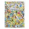 Classeur à Soufflets The Simpsons avec Fermeture Élastique