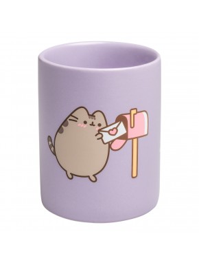 Lapicero de cerámica Pusheen con diseño divertido
