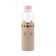 Bouteille en verre Pusheen avec étui en silicone