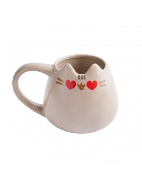 Caneca 3D de cerâmica com design Pusheen