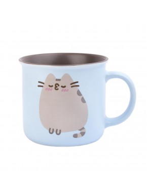 Caneca Pusheen Purrfect Love de cerâmica azul