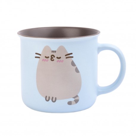 Caneca Pusheen Purrfect Love de cerâmica azul