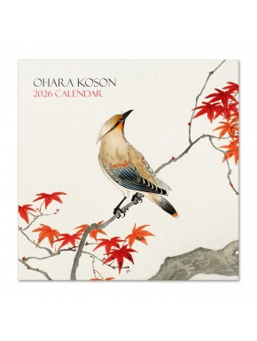 Calendrier 2026 d'Ohara Koson avec art japonais