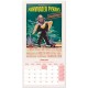 Calendrier 2026 d'affiches rétro sci-fi