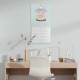 Calendrier Pusheen 2026 avec fond rose