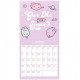 Calendrier Pusheen 2026 avec fond rose
