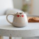 Caneca 3D de cerâmica com design Pusheen