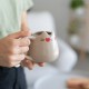 Caneca 3D de cerâmica com design Pusheen