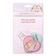 Tres parches Pusheen bordados, autoadhesivos