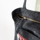 Bolso de tela Stranger Things con parches y cremallera