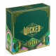 Ajedrez Wicked con piezas verdes y doradas