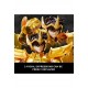 Figura de construção Sagitário de Saint Seiya com armadura dourada