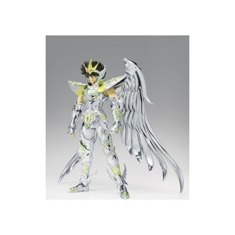 Figurine de Seiya de Pégase avec armure et ailes déployées