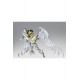 Figurine de Seiya de Pégase avec armure et ailes déployées