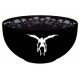 Bol negro de Death Note con calaveras, 600 ml