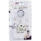 Porte-clés chibi Hedwig Harry Potter