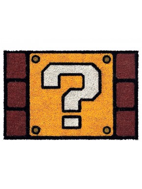 Capacho Super Mario Bloco Interrogação