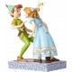 Figura Enesco de Peter Pan, Wendy e Sininho, 19 cm
