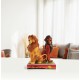 Figura decorativa de Simba e Scar de O Rei Leão