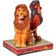 Figura decorativa de Simba e Scar de O Rei Leão