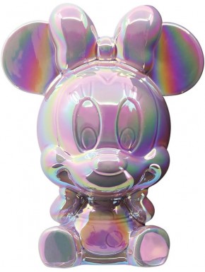 Figura hucha cerámica Minnie Mouse Disney iridiscente
