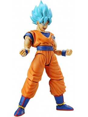 Figura de Goku Super Saiyan God de Bandai