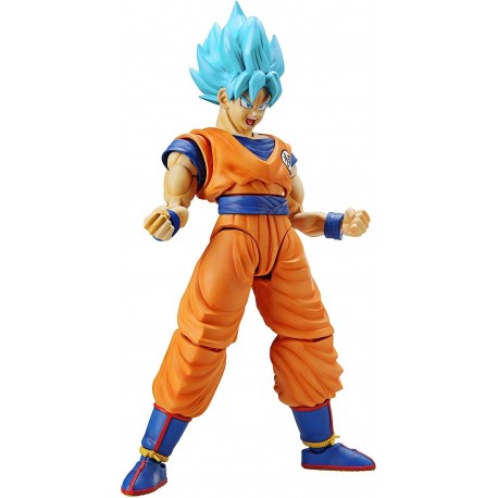 Figura de Goku Super Saiyan God de Bandai