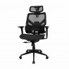 Chaise Gaming Drift DRAIR400 Noire, Maille & Ergonomique