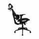 Silla gaming Drift DRAIR400 negra, diseño ergonómico