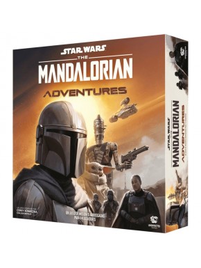 Caixa do jogo The Mandalorian Adventures com figuras