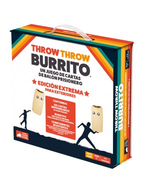 Caixa do jogo Throw Throw Burrito Edição Extrema