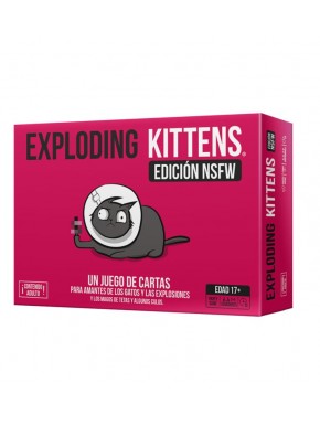 caixa de jogo Exploding Kittens NSFW