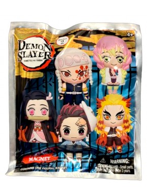 3D magnets of Demon Slayer Series 2 characters