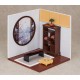 Diorama Nendoroid de un estudio chino con muebles tradicionales