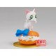 Figura de Artemis sobre macaron de Banpresto