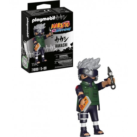 Caja figura Playmobil Kakashi de Naruto Shippuden