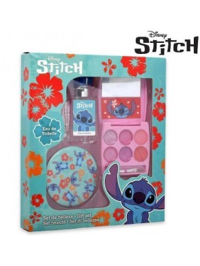 Coffret beauté Stitch avec miroir, parfum et maquillage