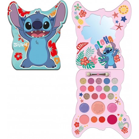 Paleta de maquillaje Disney Stitch con sombras y coloretes