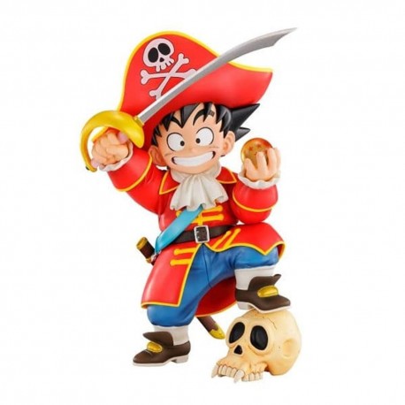 Figura Ichibansho Goku Snap Collection 2 com roupa de pirata