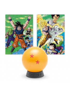 Quebra-cabeça Dragon Ball Z 98 peças com bola de 2 estrelas