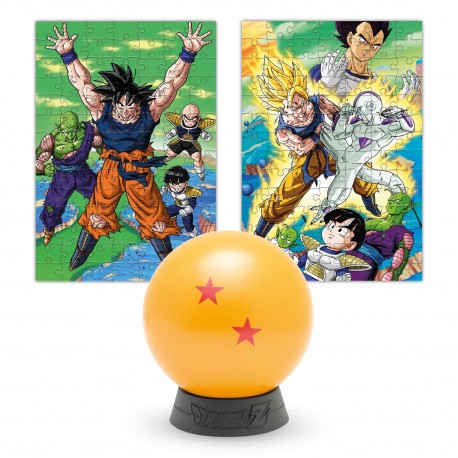 Quebra-cabeça Dragon Ball Z 98 peças com bola de 2 estrelas