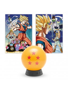 Puzzle Dragon Ball Z bola de 5 estrellas con diseño doble