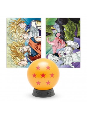 Puzzle Dragon Ball Z avec boule 7 étoiles et designs doubles