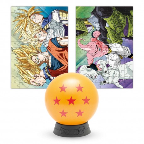 Quebra-cabeça Dragon Ball Z com bola de 7 estrelas e designs duplos