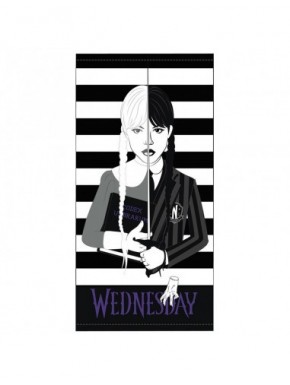 Toalha de Quarta-Feira 100x140cm com design preto e branco