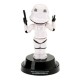 Muñeco solar Stormtrooper de Star Wars sobre base negra