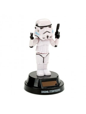 Figurine solaire Stormtrooper de Star Wars sur base noire