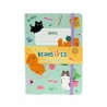 Cuaderno de Papel Reciclado Gatos Beans & Co